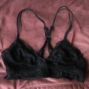 Aerie Black Lace Bralette